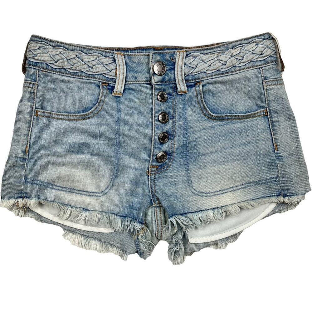 American Eagle Outfitters high rise shortie shorts